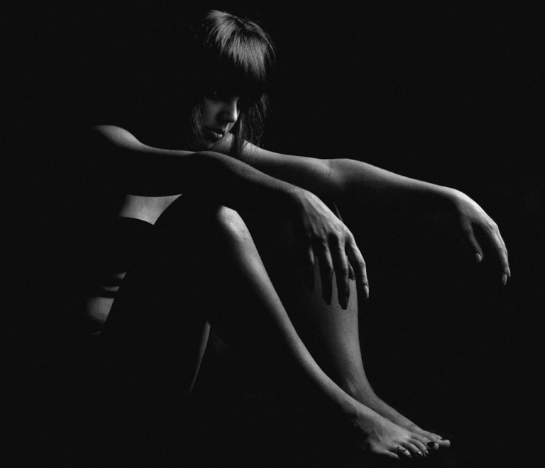 A woman’s body after getting non-surgical body sculpting